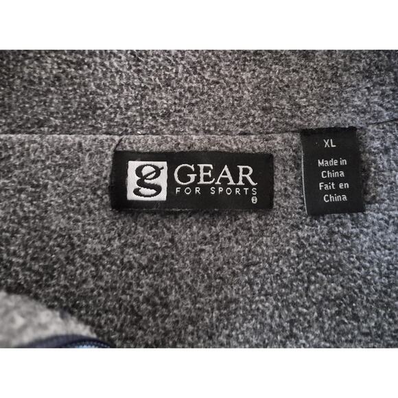 Vintage Gear for Sports Men's Jacket Size XL Blue Full Zip - Picture 3 of 4